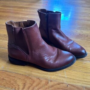 Franco Sarto Women's Brown Ankle Booties